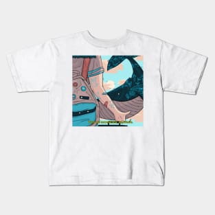 Whale ride Kids T-Shirt